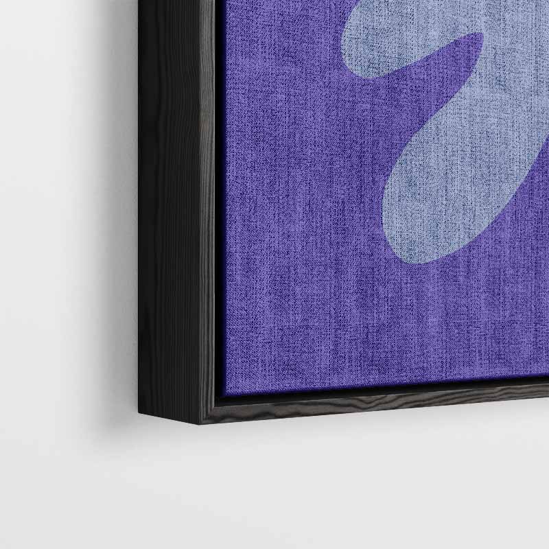 Botanisch Blauw Kunstwerk-canvas-dibond-plexiglas-wanddecoratie-WallArtistic