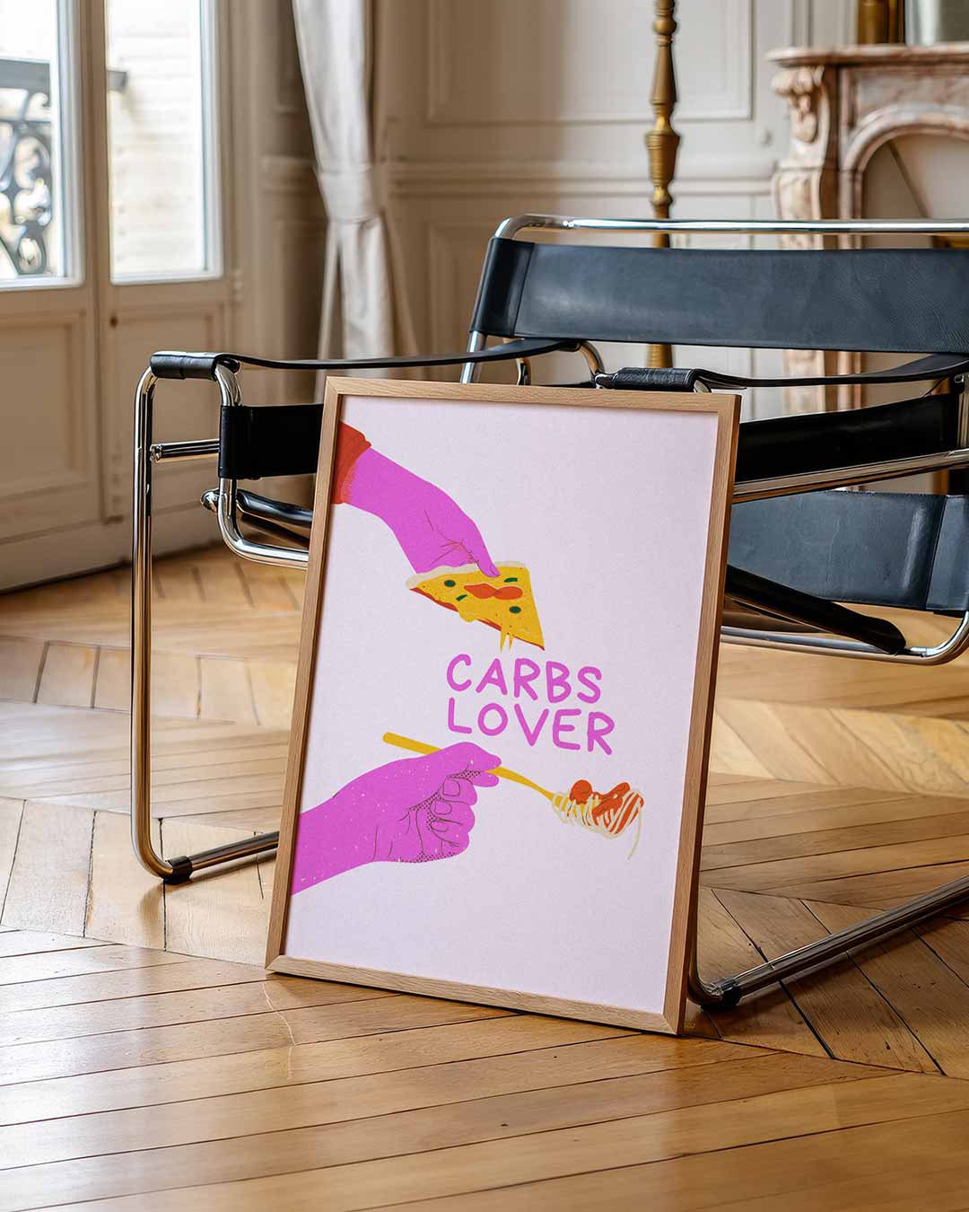 Carbs Lover Poster-WallArtistic