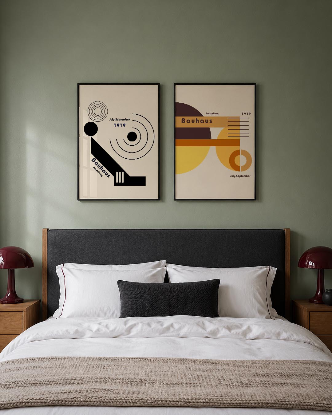 Cirkel en lijnenspel Posterset
