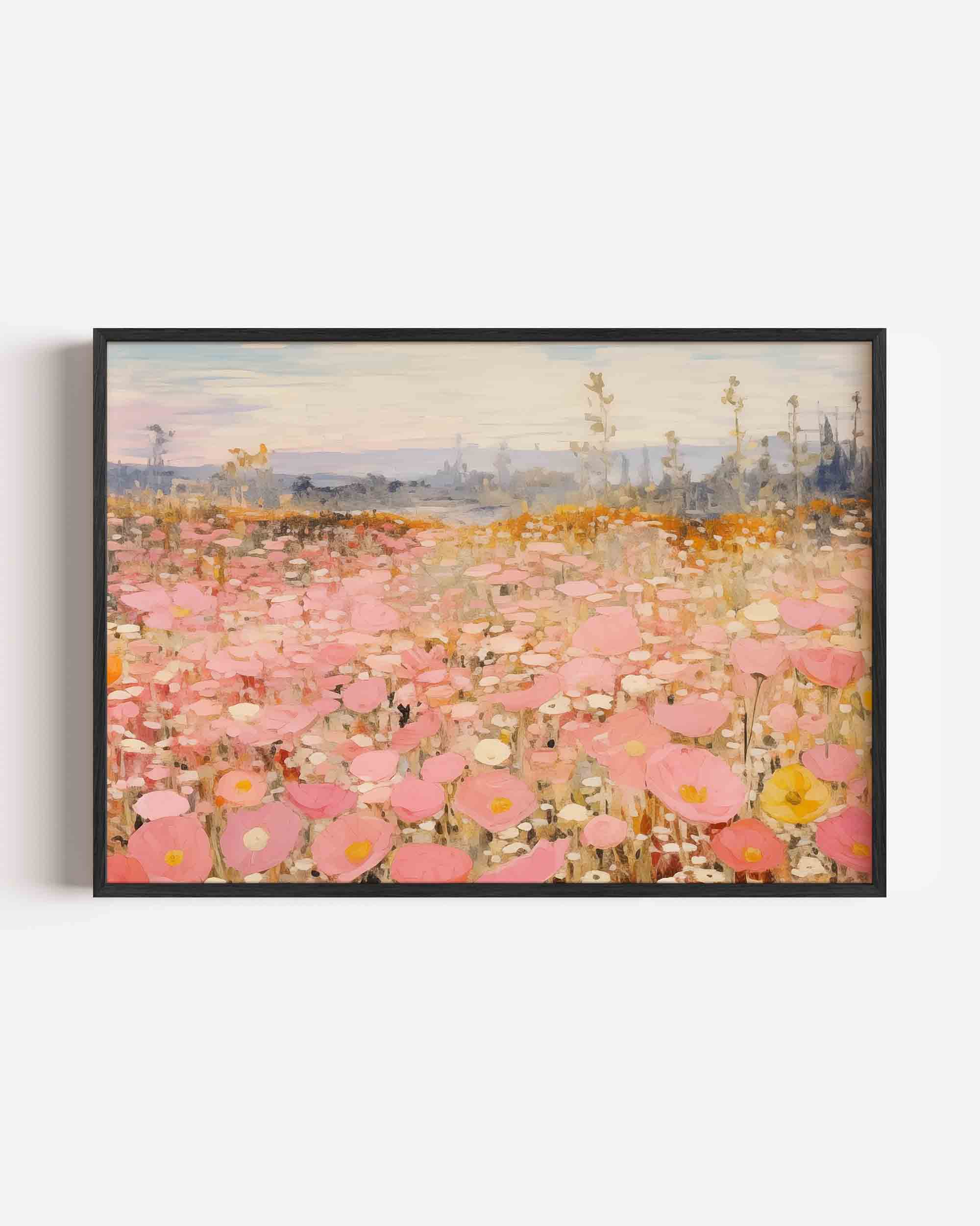 Bloemenveld Poster