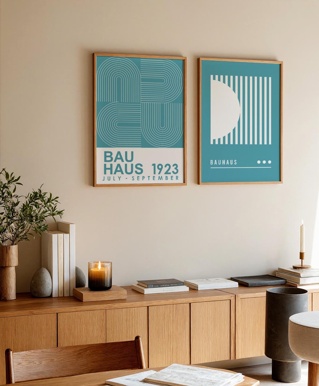 Lijnen en vormen Posterset