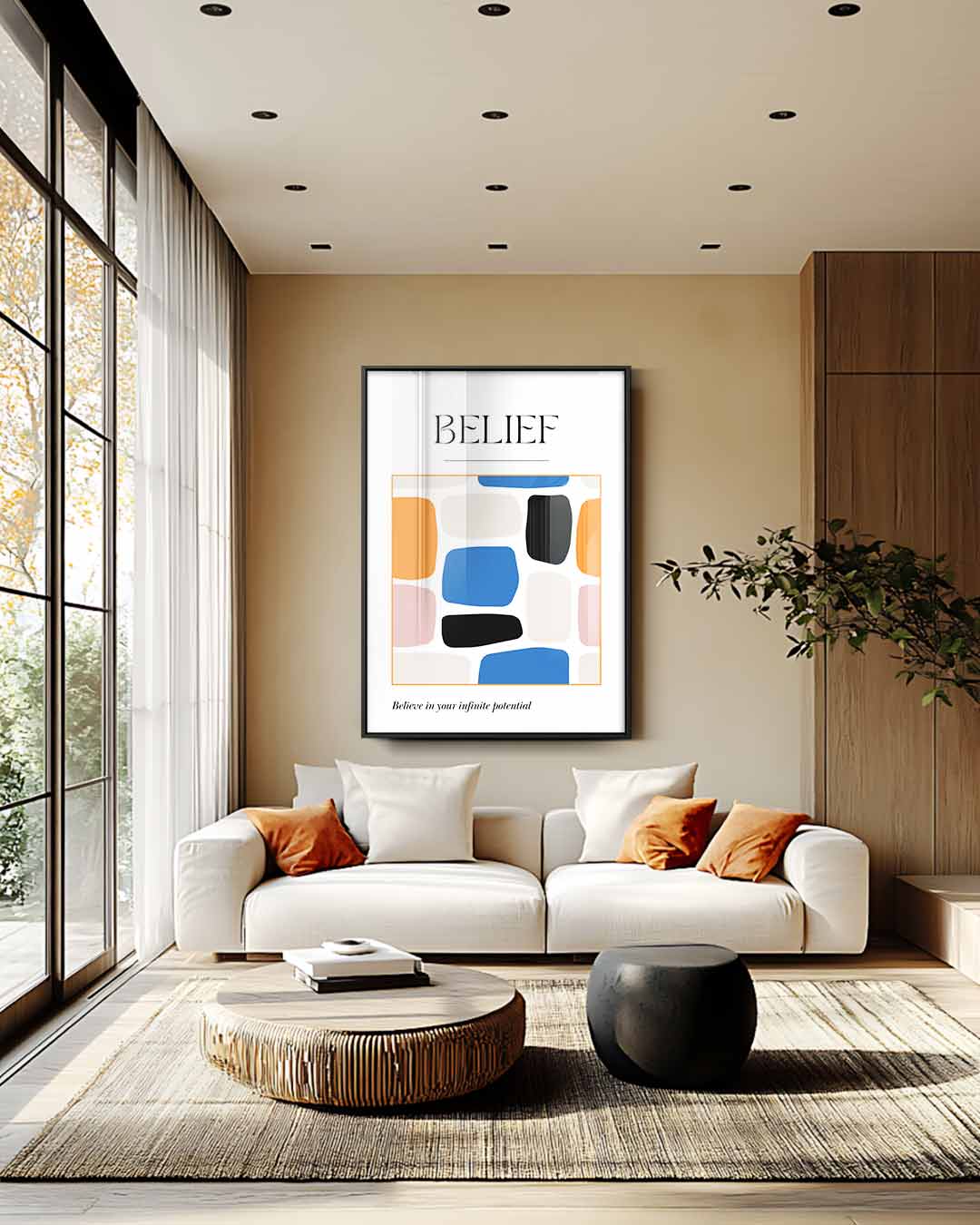 Eindeloze Potentie Kunstwerk-canvas-dibond-plexiglas-wanddecoratie-WallArtistic