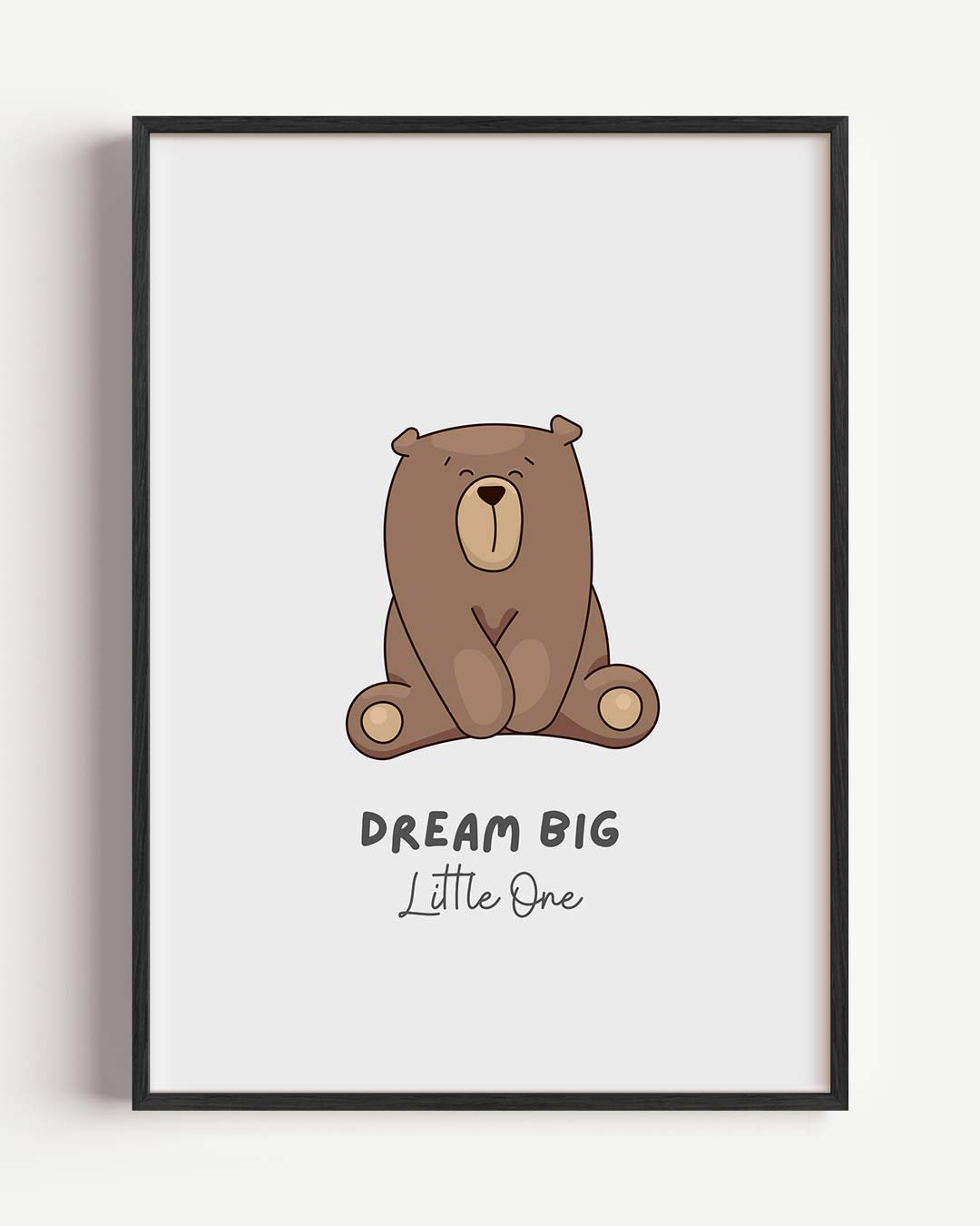 Droom Grote Beer Kinderkamer Poster-WallArtistic