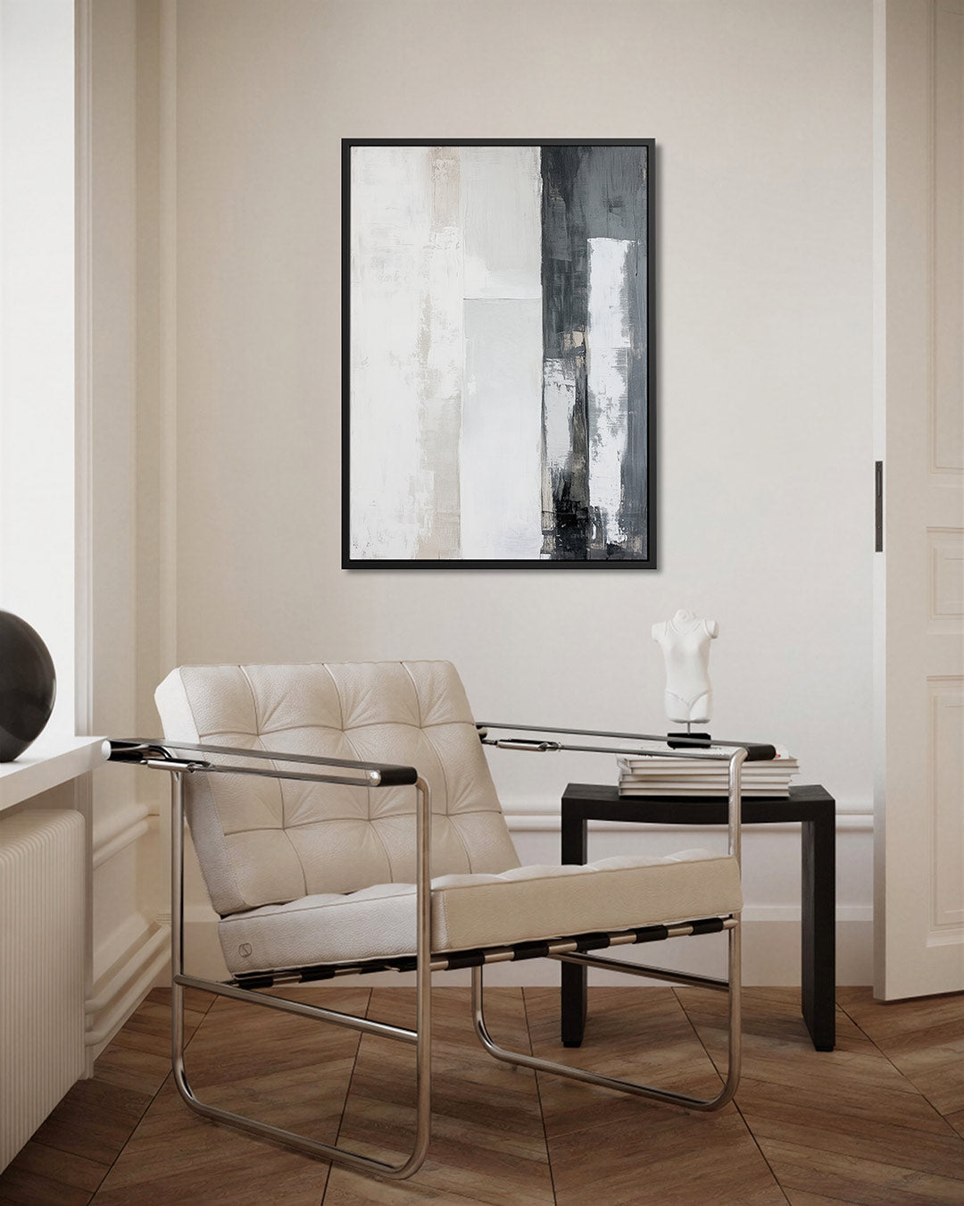 Gelaagde compositie Kunstwerk