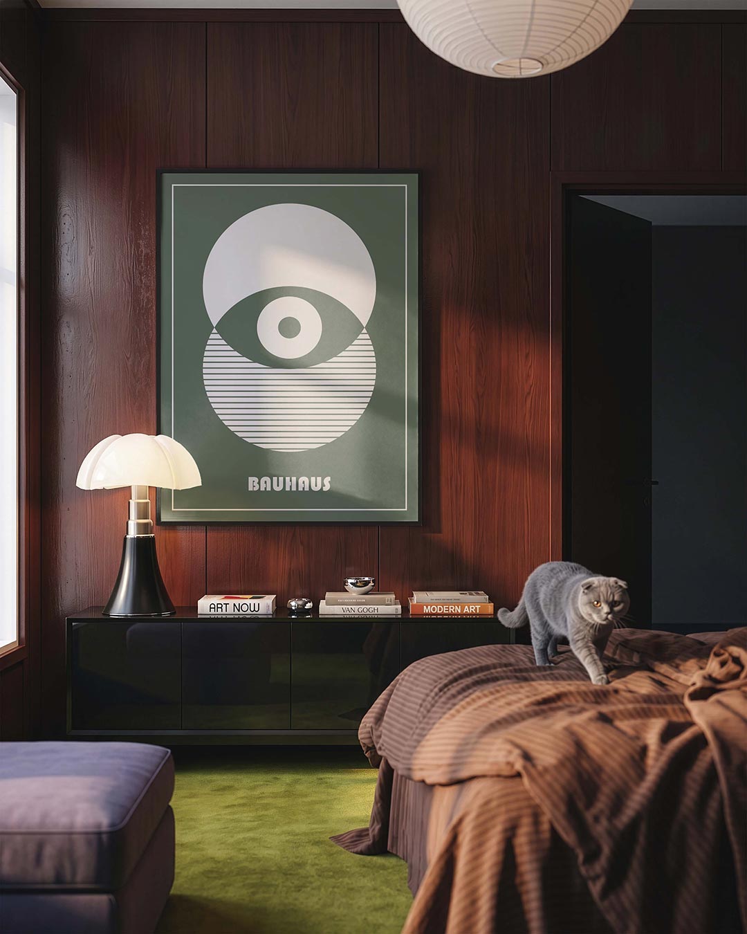 Cirkelstructuur Poster