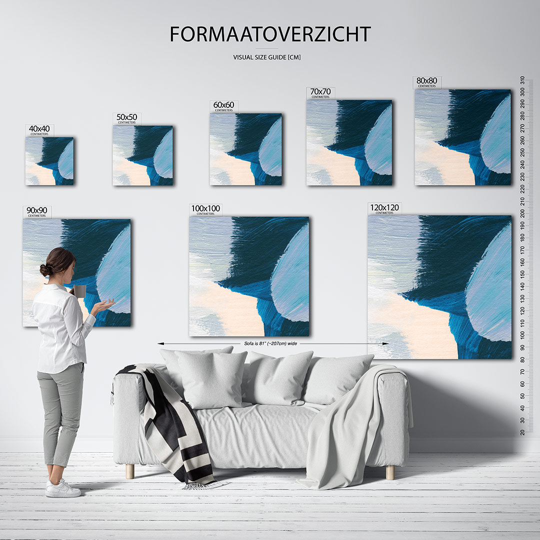 Kleurencompositie Kunstwerk