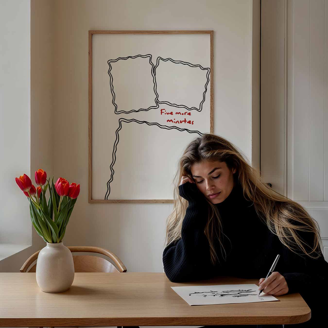 Droom Ochtend Poster-WallArtistic