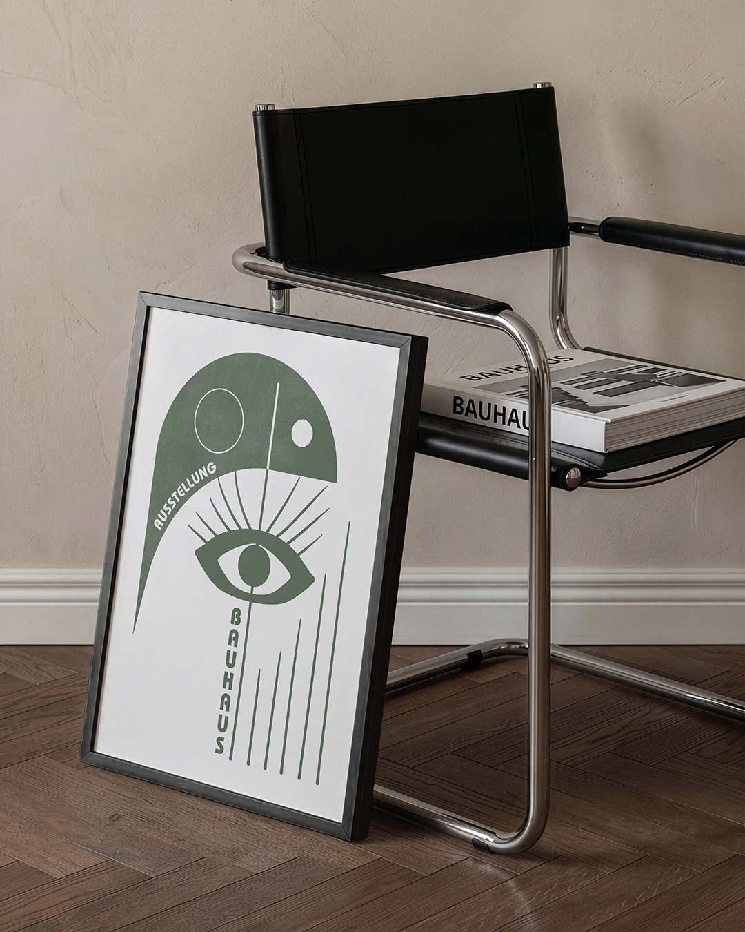 Oog en lijnen Poster