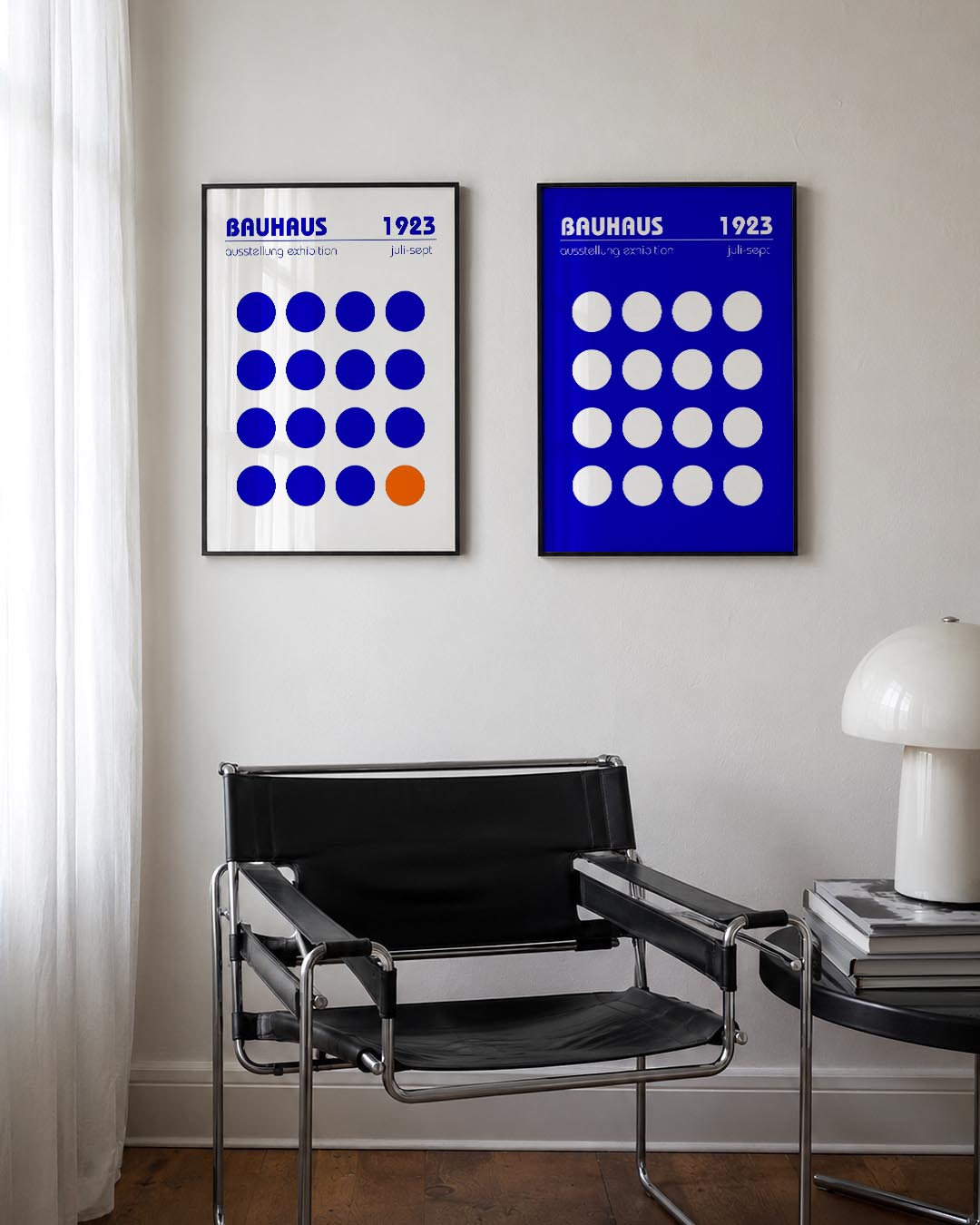 Kleur en cirkelritme Posterset