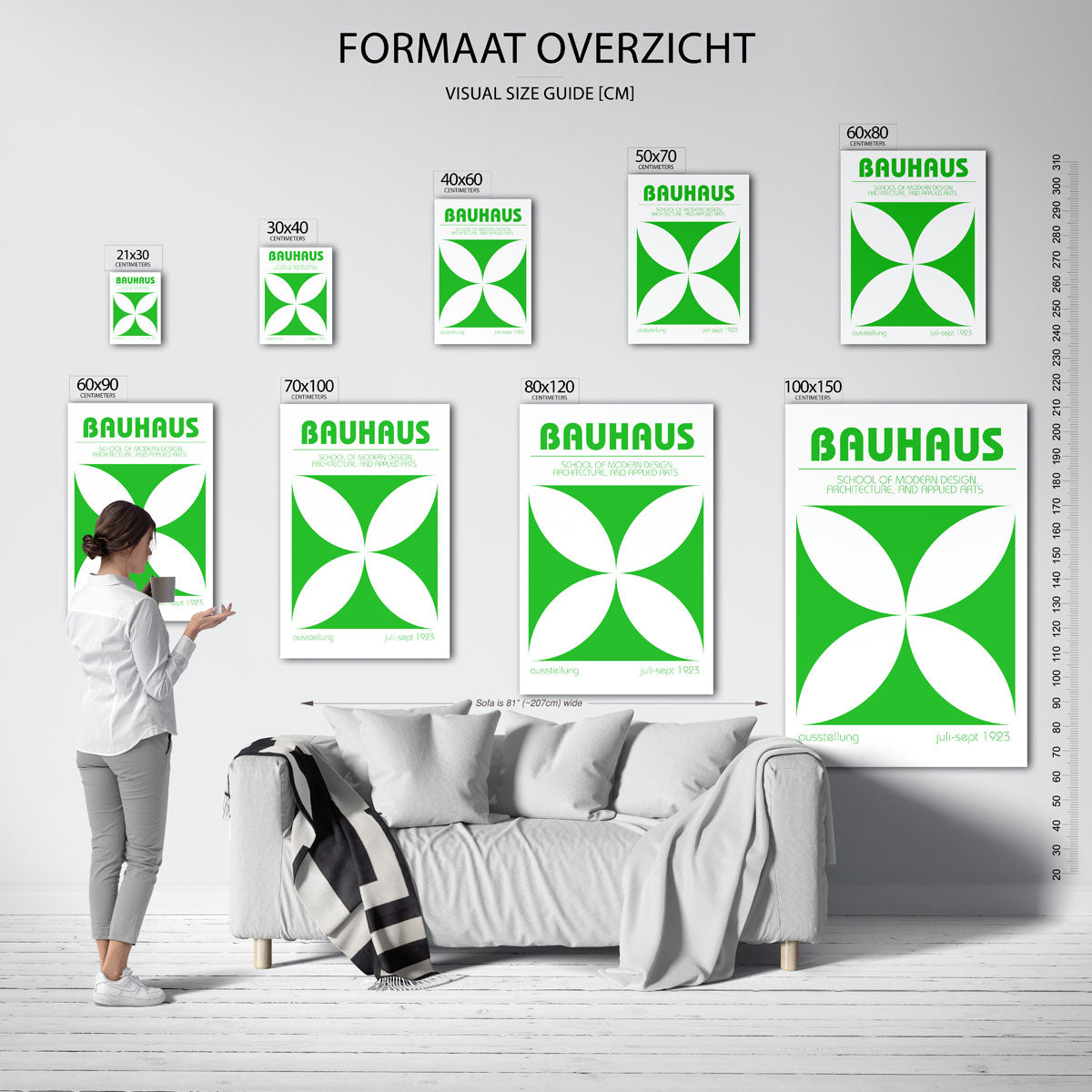 Vorm en kleur Poster