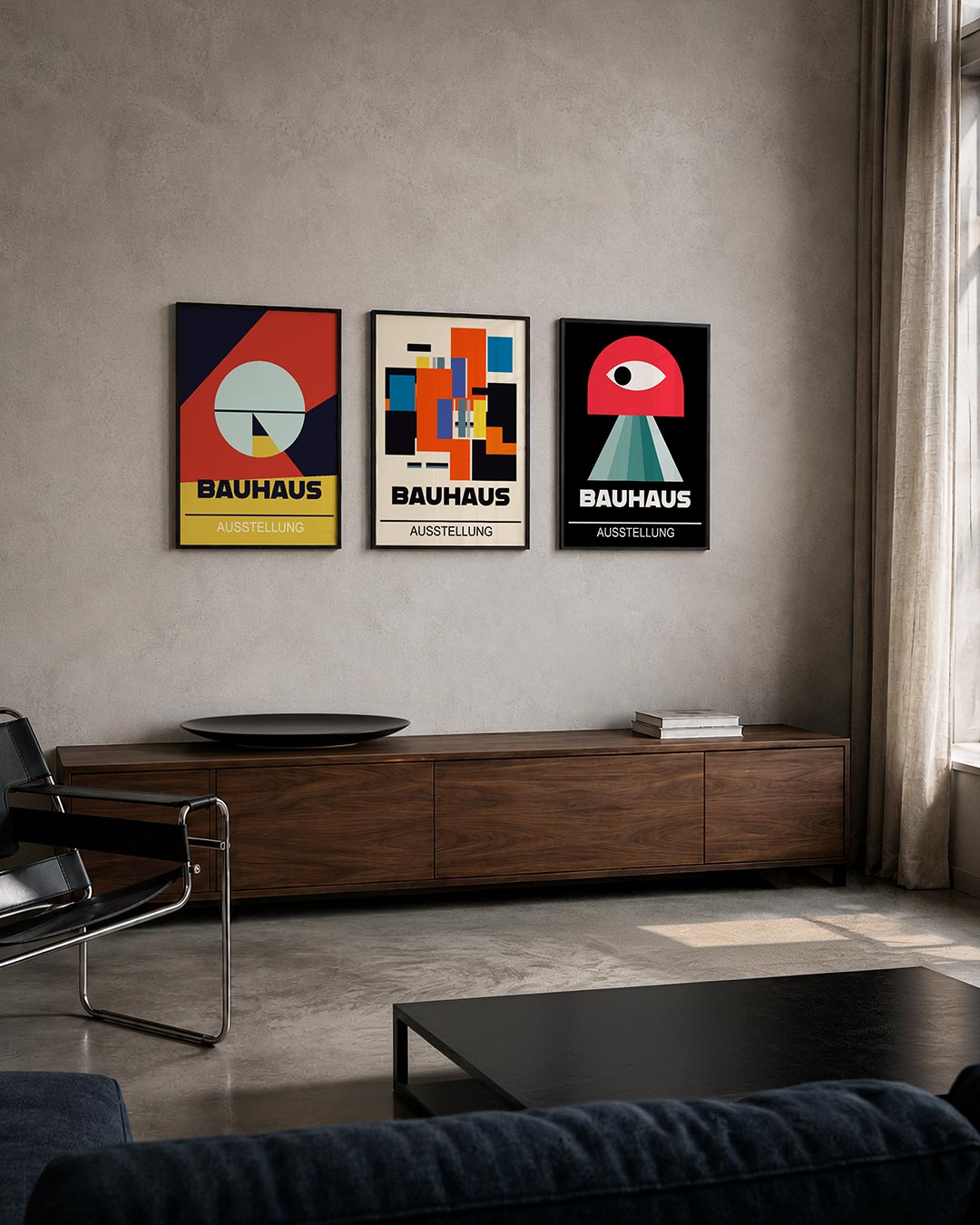 Vormen en kleurvlakken Posterset