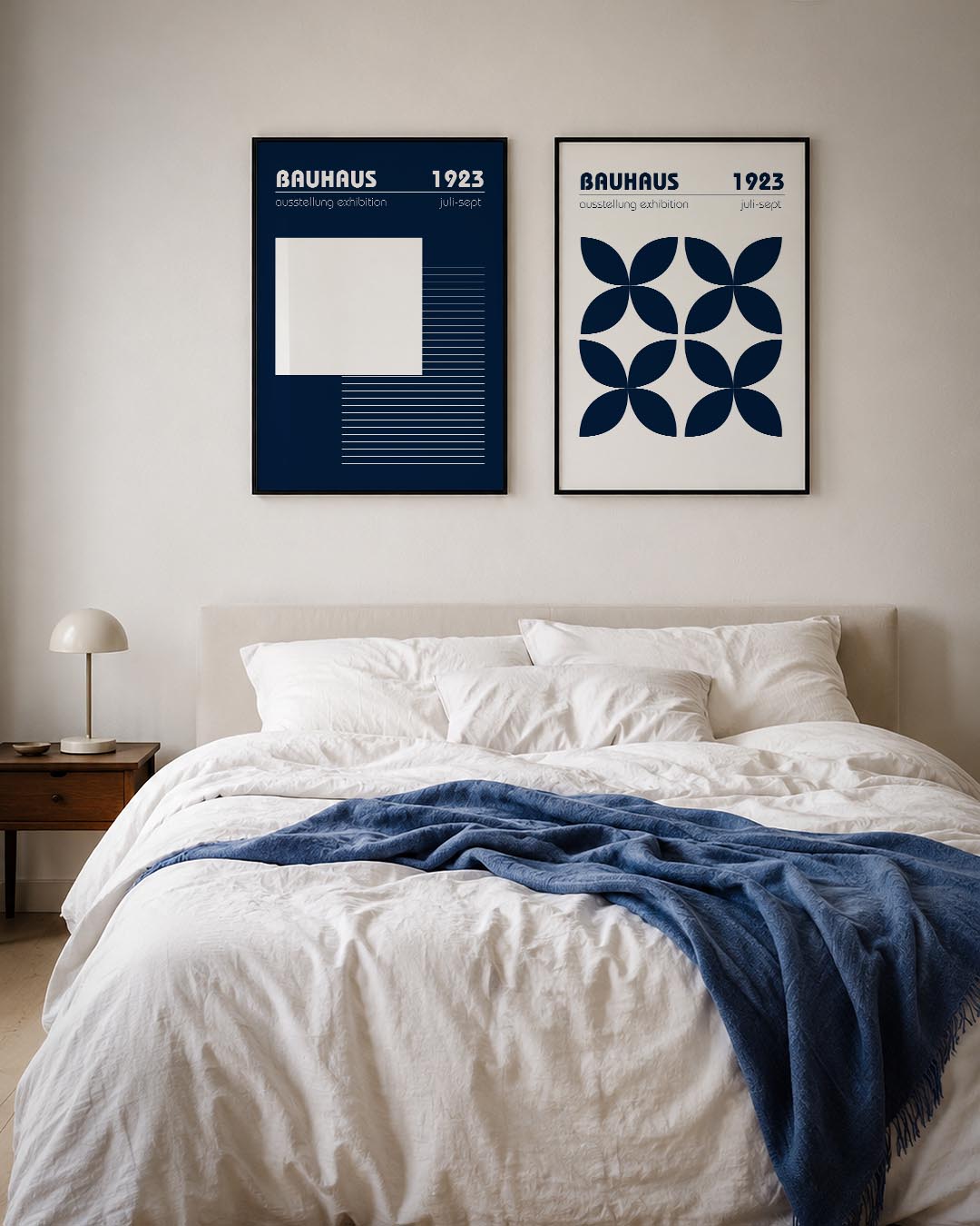 Strakke lijnenspel Posterset