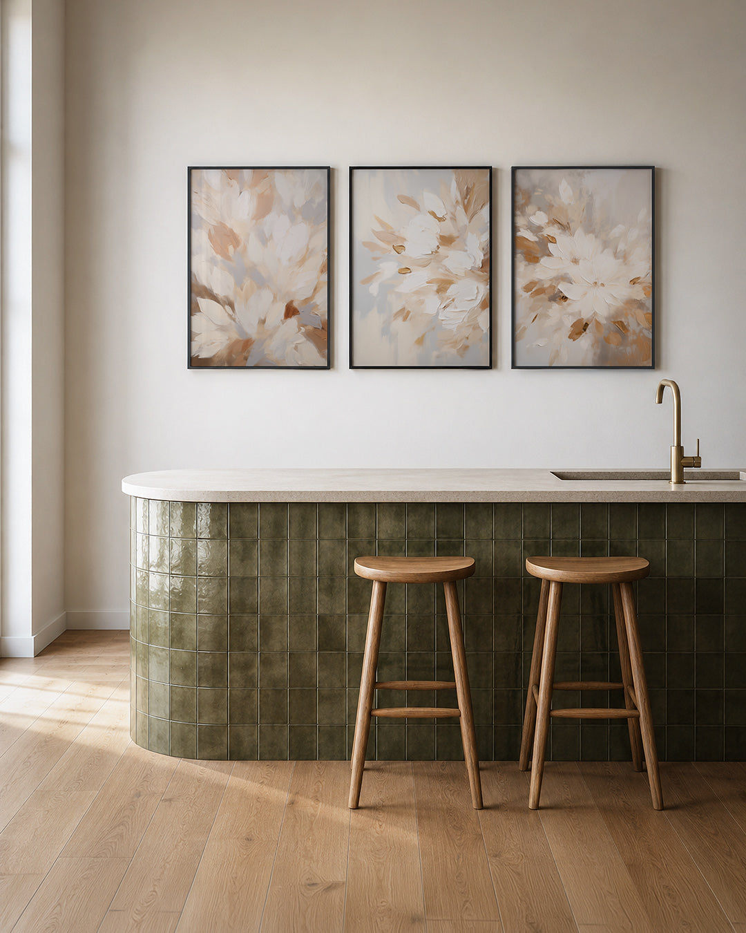 Zachte vormen Posterset