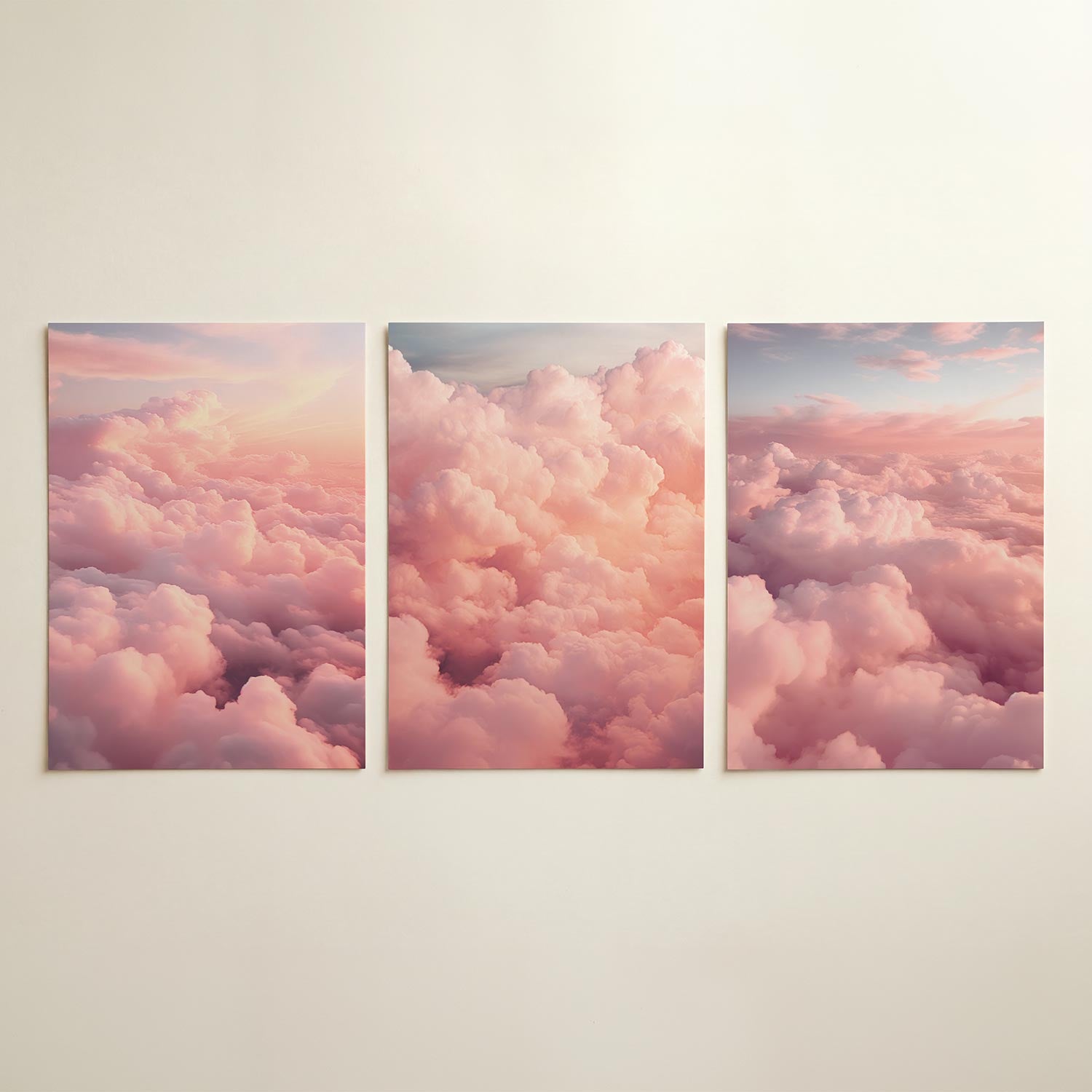 Zacht kleurenspel Posterset