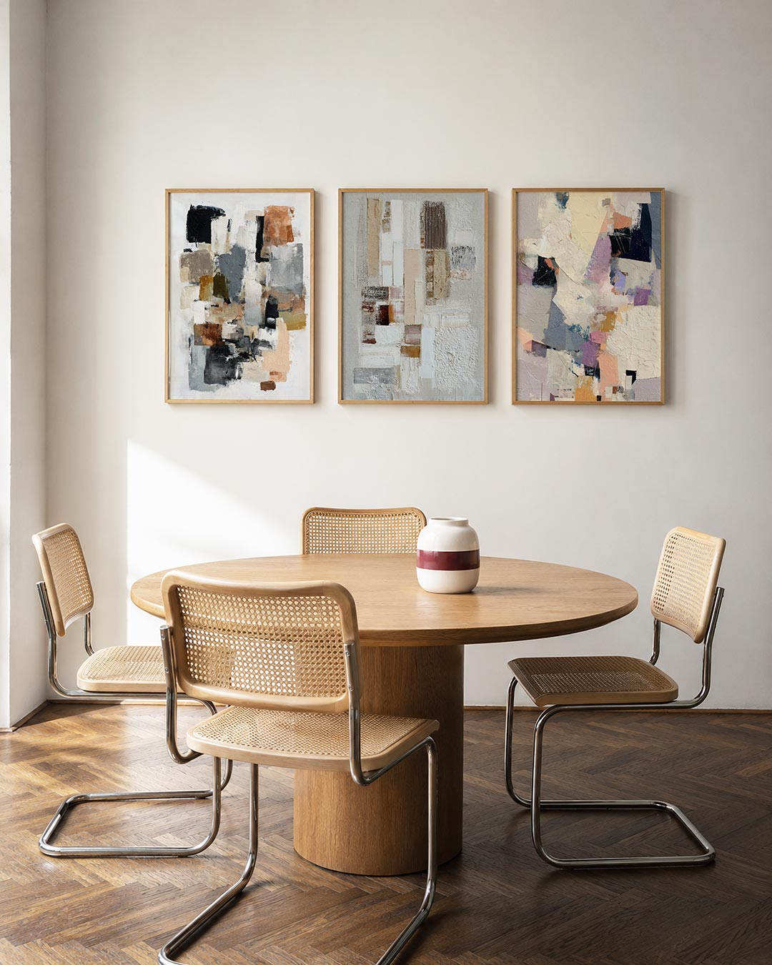 Kleurvlakken en textuur Posterset