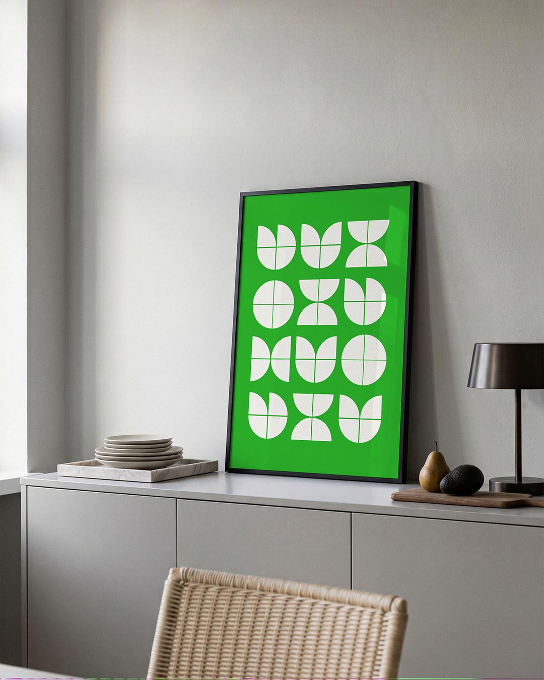Vormen en vlakken Poster