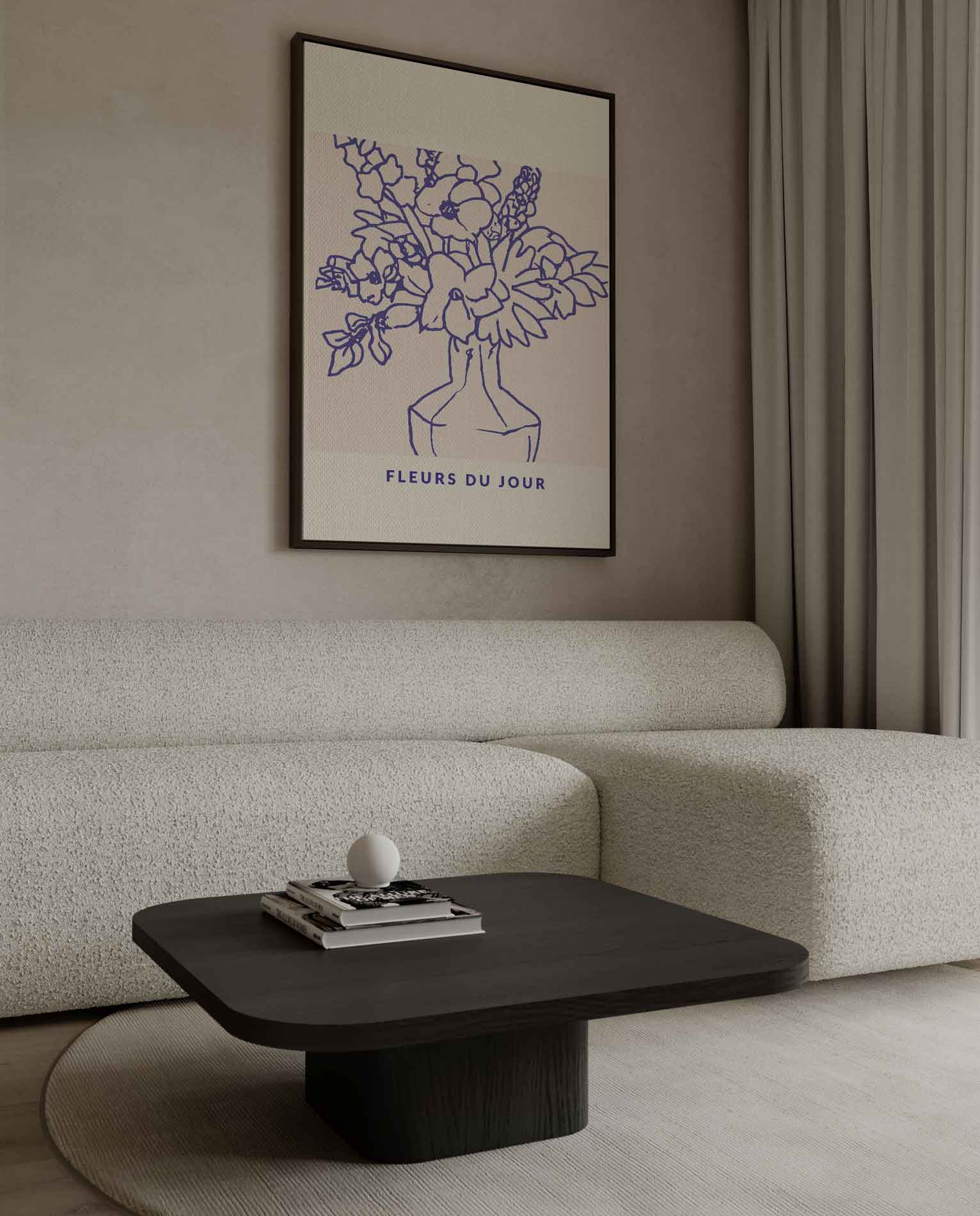Fleurs du Jour Kunstwerk-canvas-dibond-plexiglas-wanddecoratie-WallArtistic