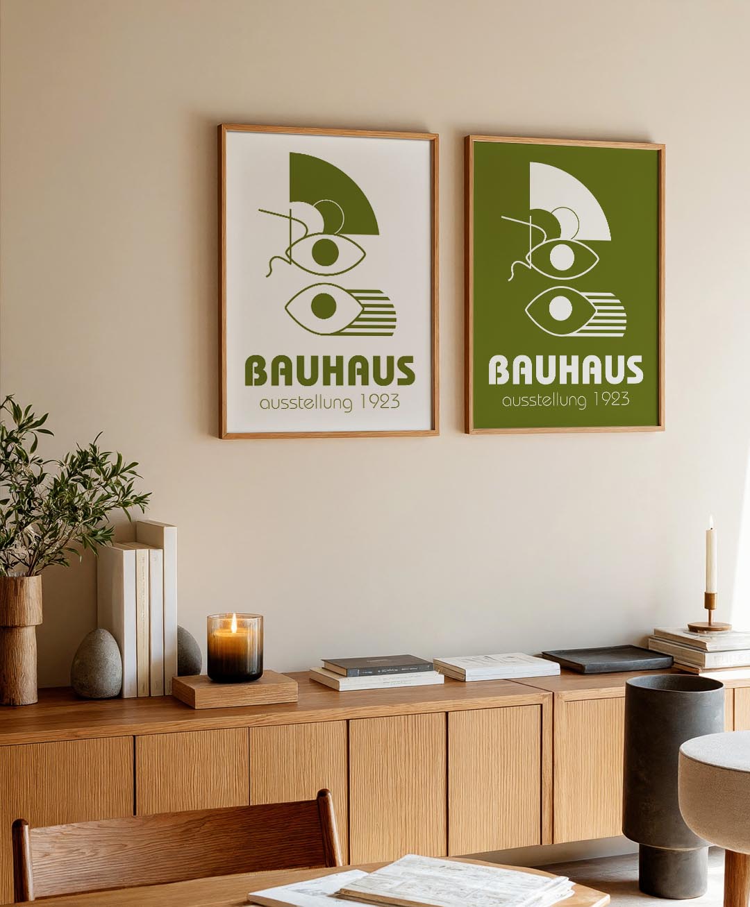 Oog en lijnen Posterset