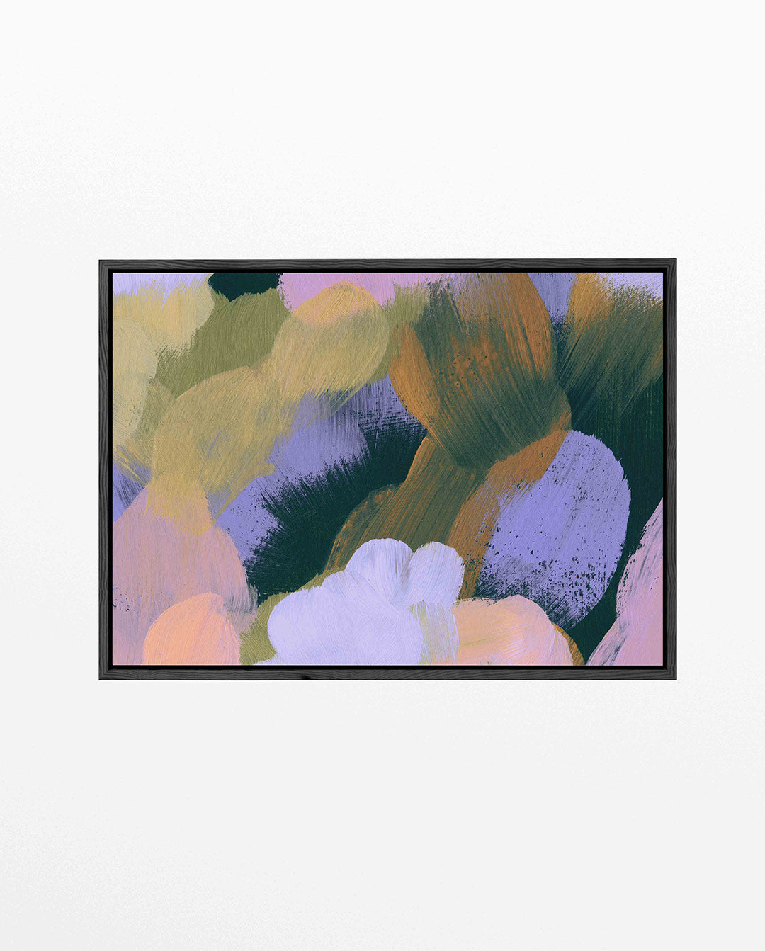 Kleurrijke vegen Kunstwerk