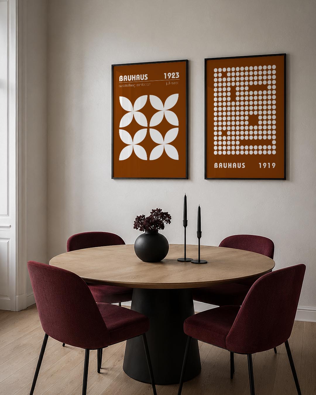 Vormritme en kleur Postersets
