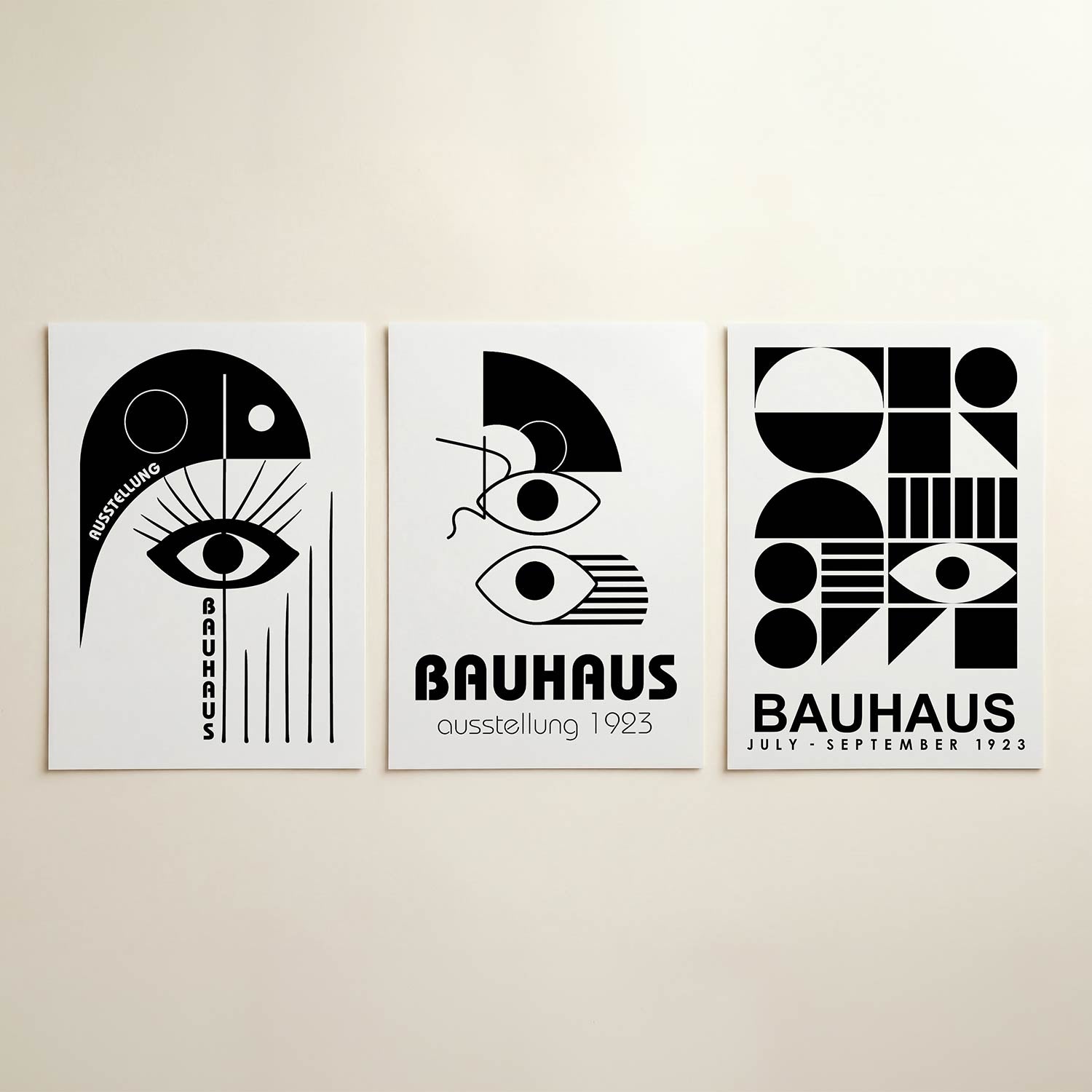 Oog en lijnen Posterset
