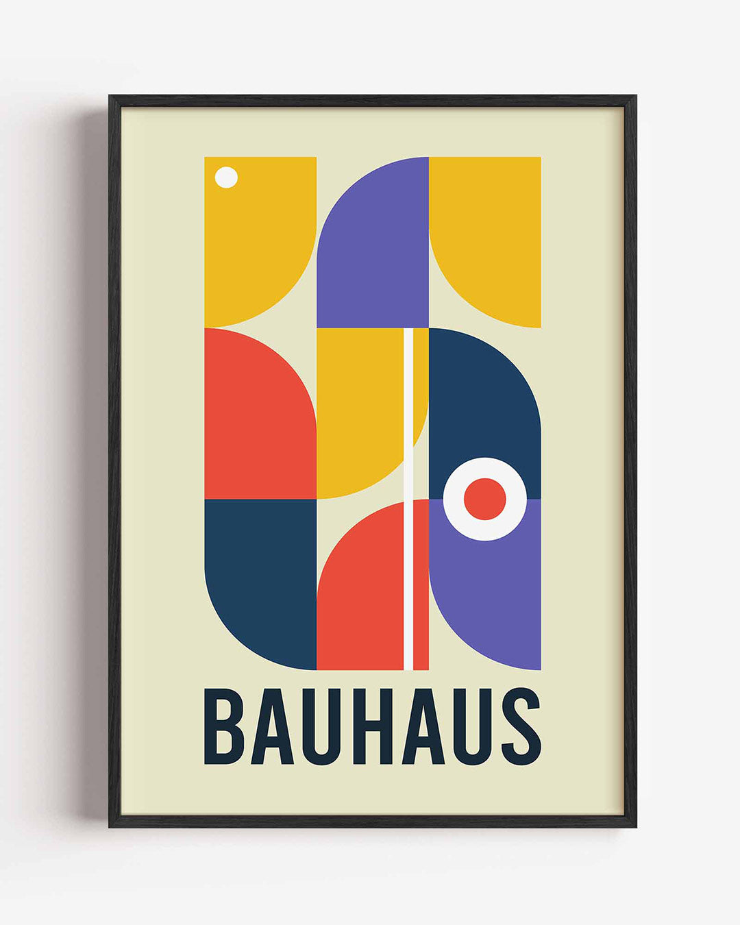 Vormen en vlakkenspel Poster