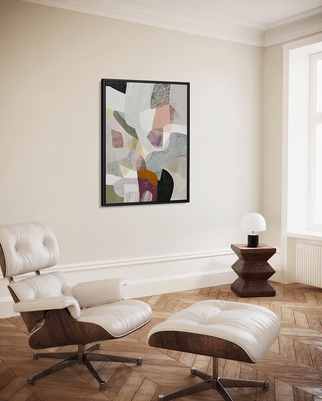 Organische vormen Kunstwerk