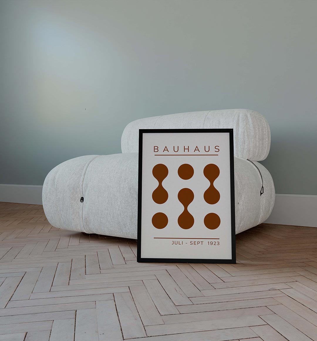 Vorm en balans Poster