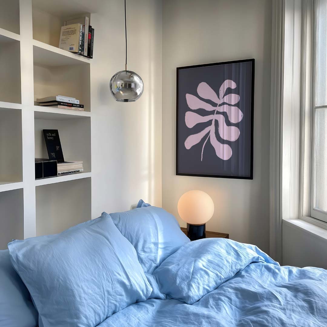 Moderne Monstera Bladeren Poster-WallArtistic