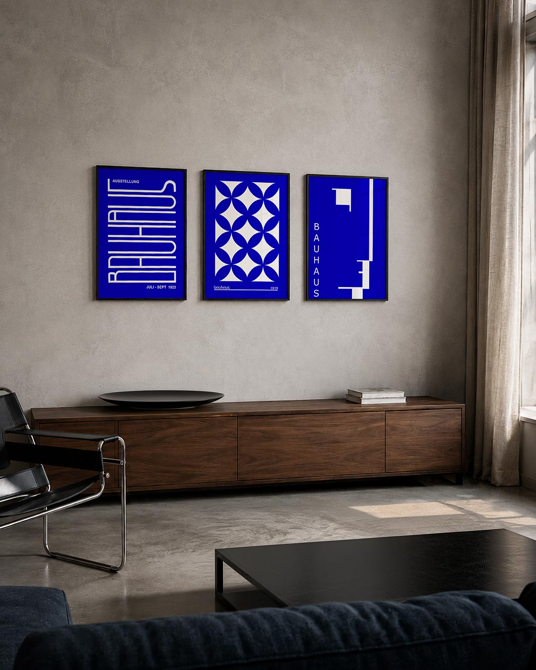 Lijnen en kleurvlakken Posterset