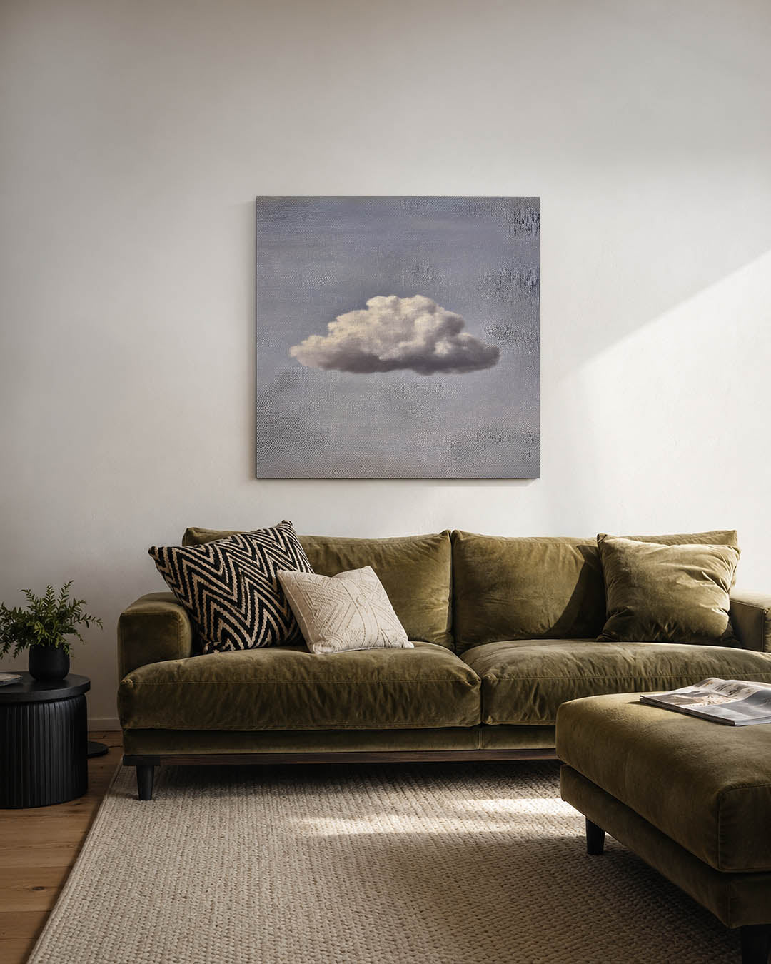 Dromerige wolk Kunstwerk