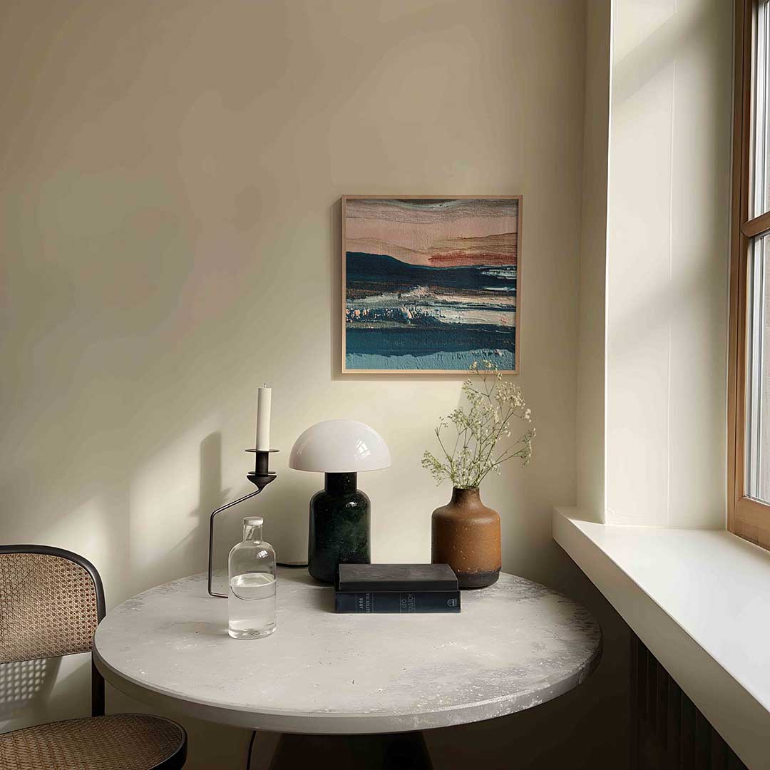 Abstracte lagen Poster