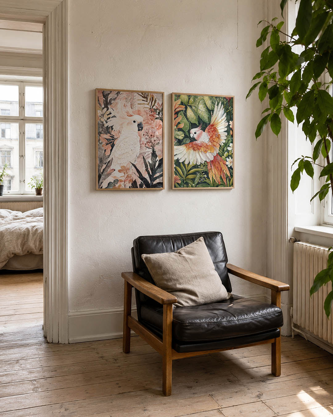 Vederlichte elegantie Posterset
