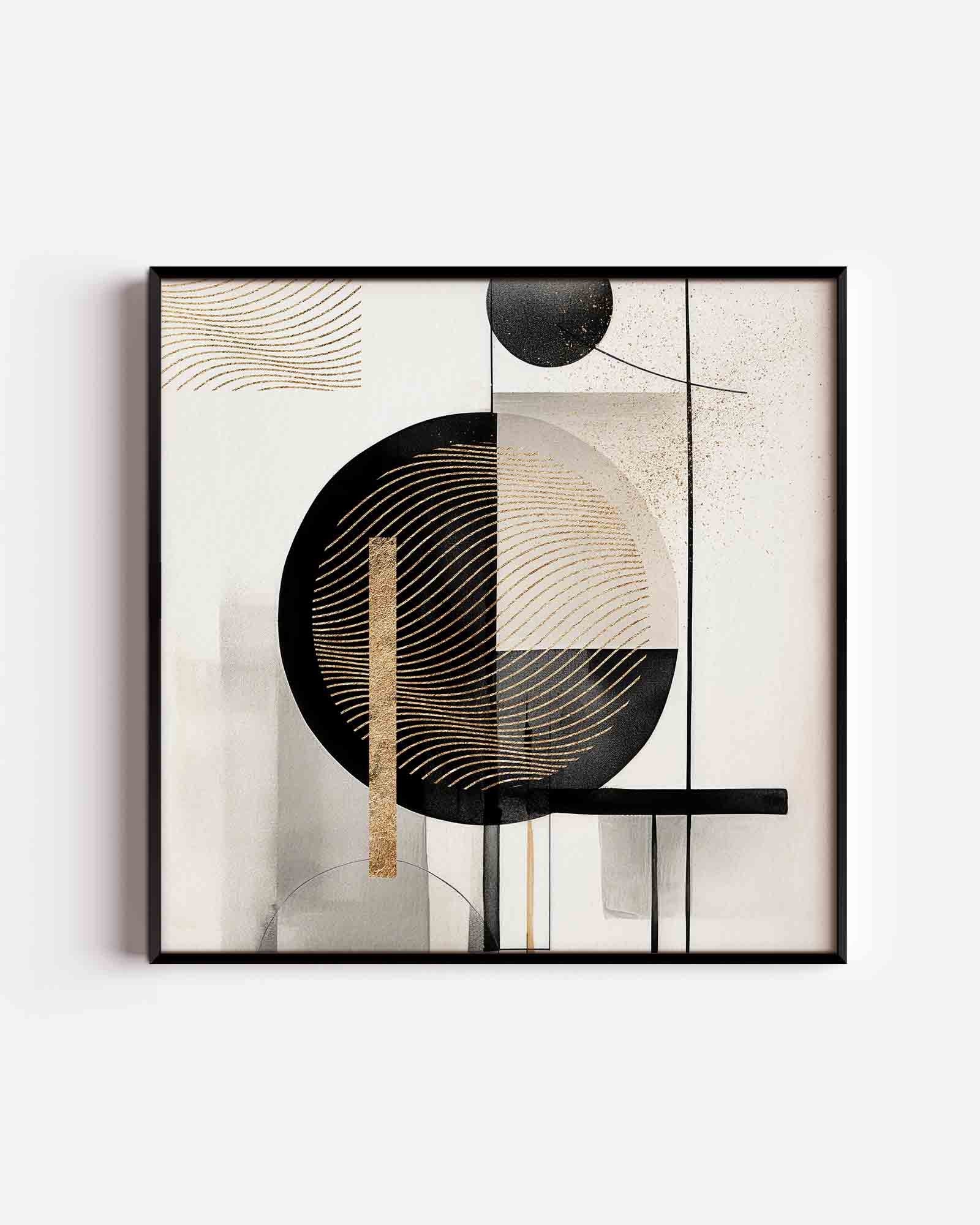 Abstracte vormen Poster