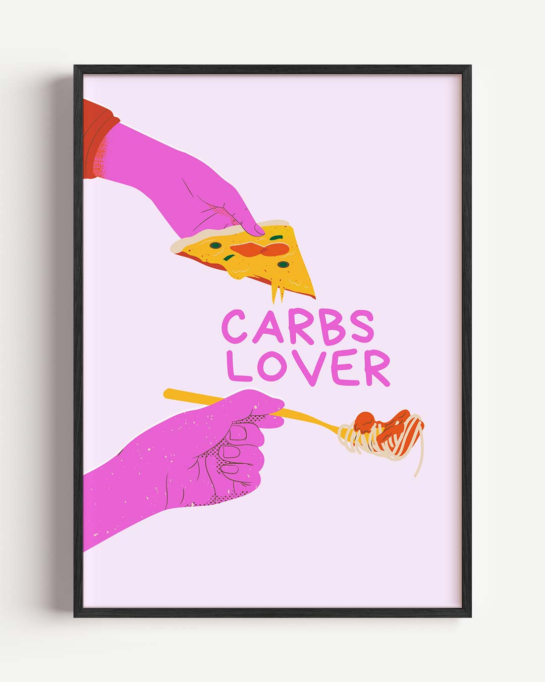 Carbs Lover Poster-WallArtistic