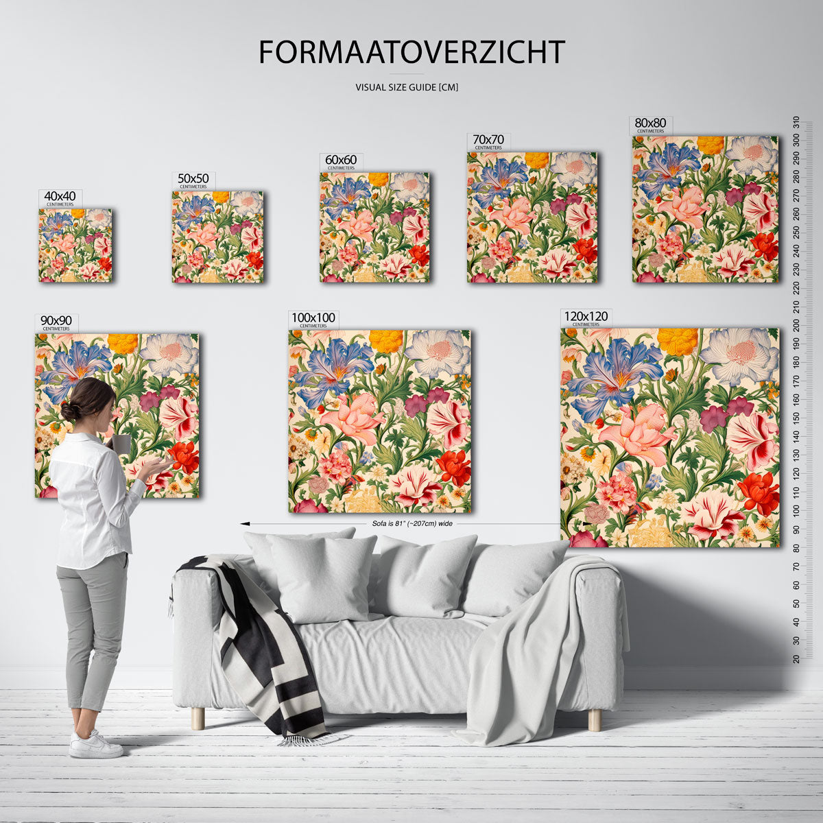 Bloemenpracht Poster