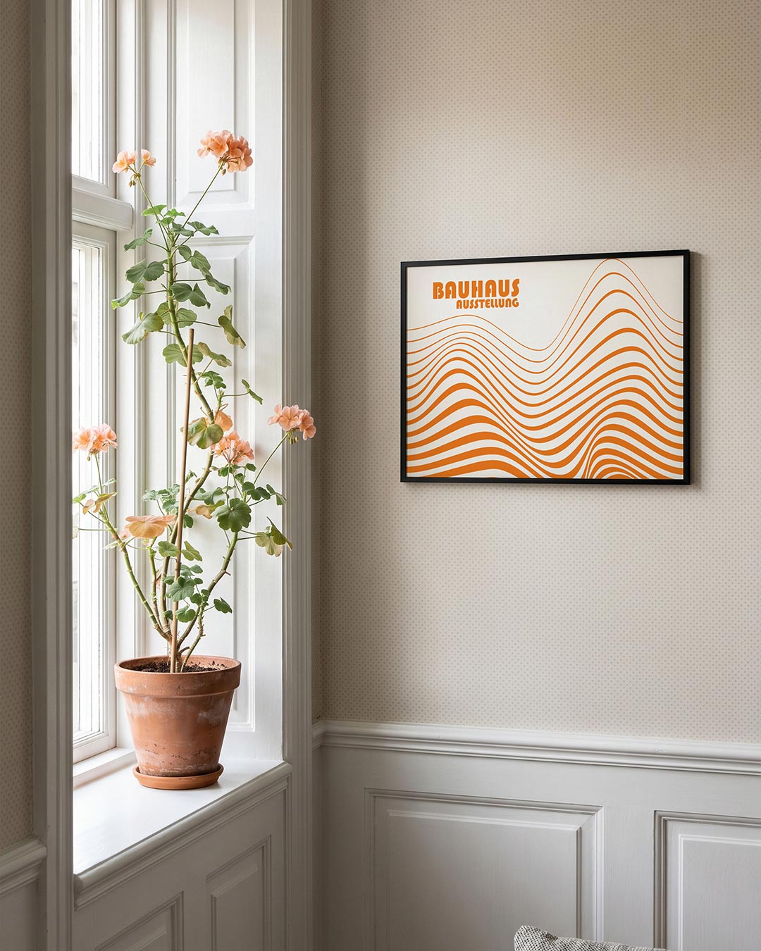 Golvend lijnenspel Poster