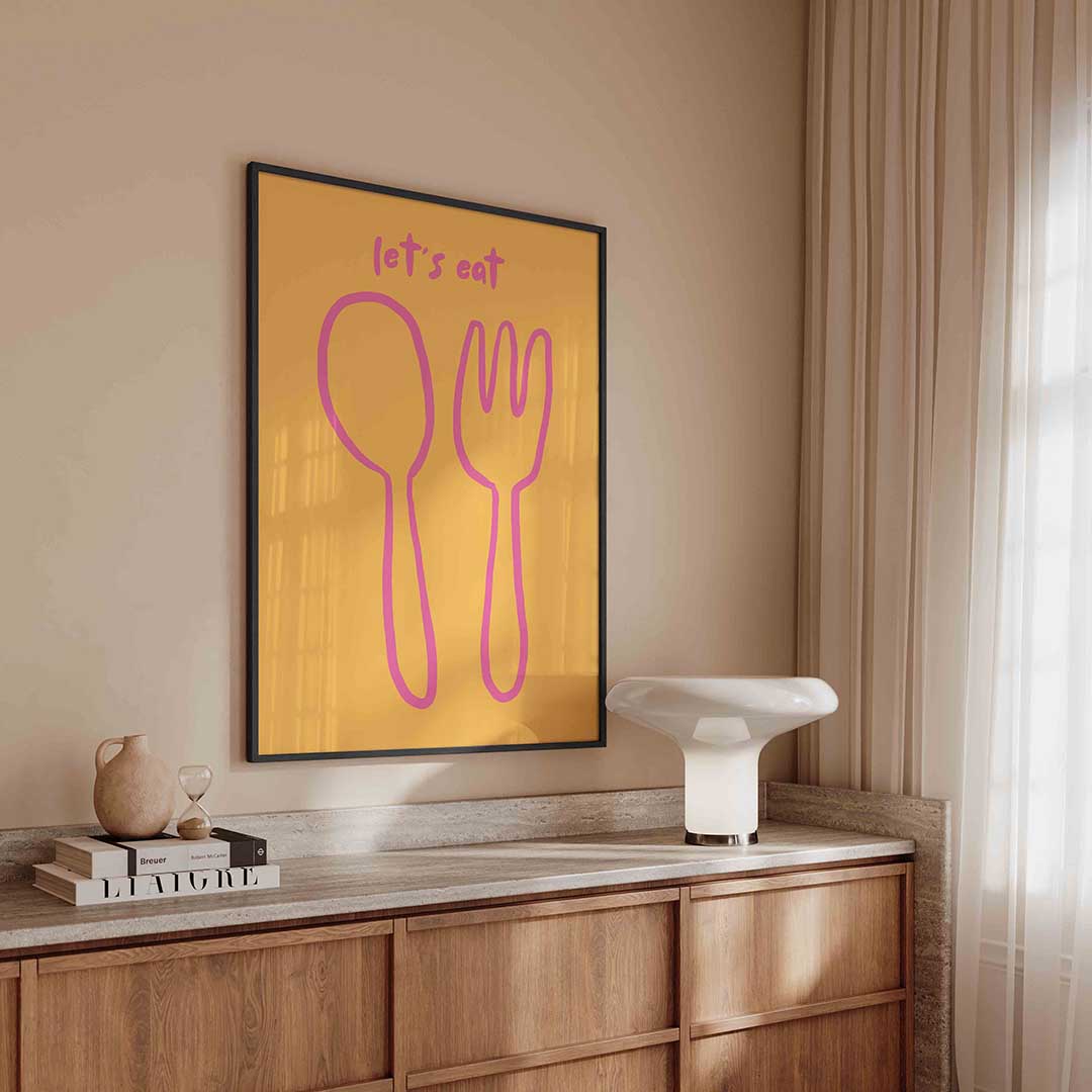Bestek illustratie Poster