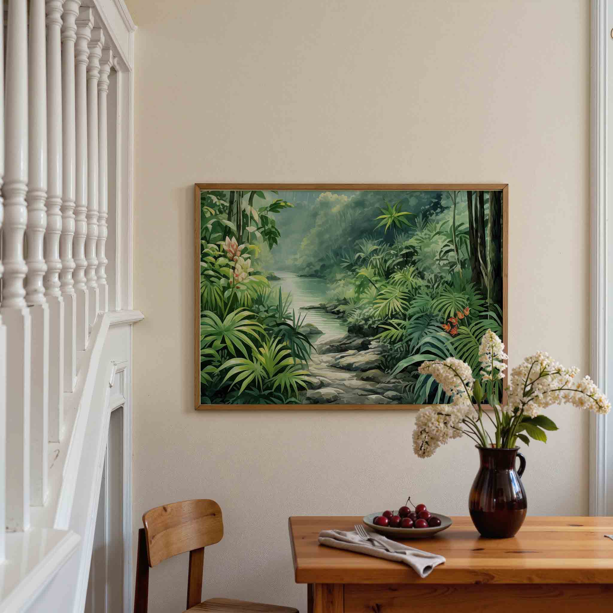 Tropische jungle Poster