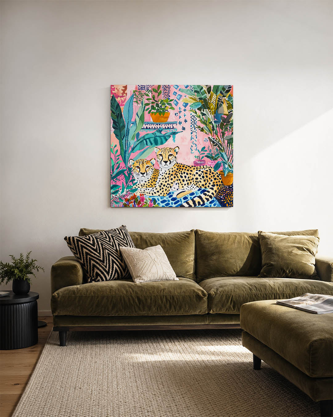 Tropische dierenwereld Kunstwerk