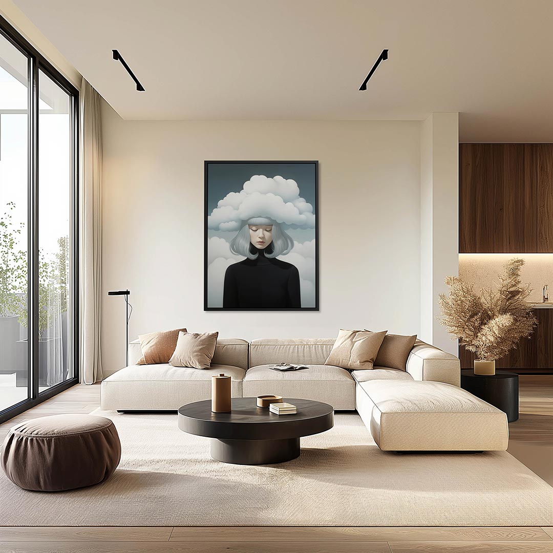 Dromerige wolken Kunstwerk