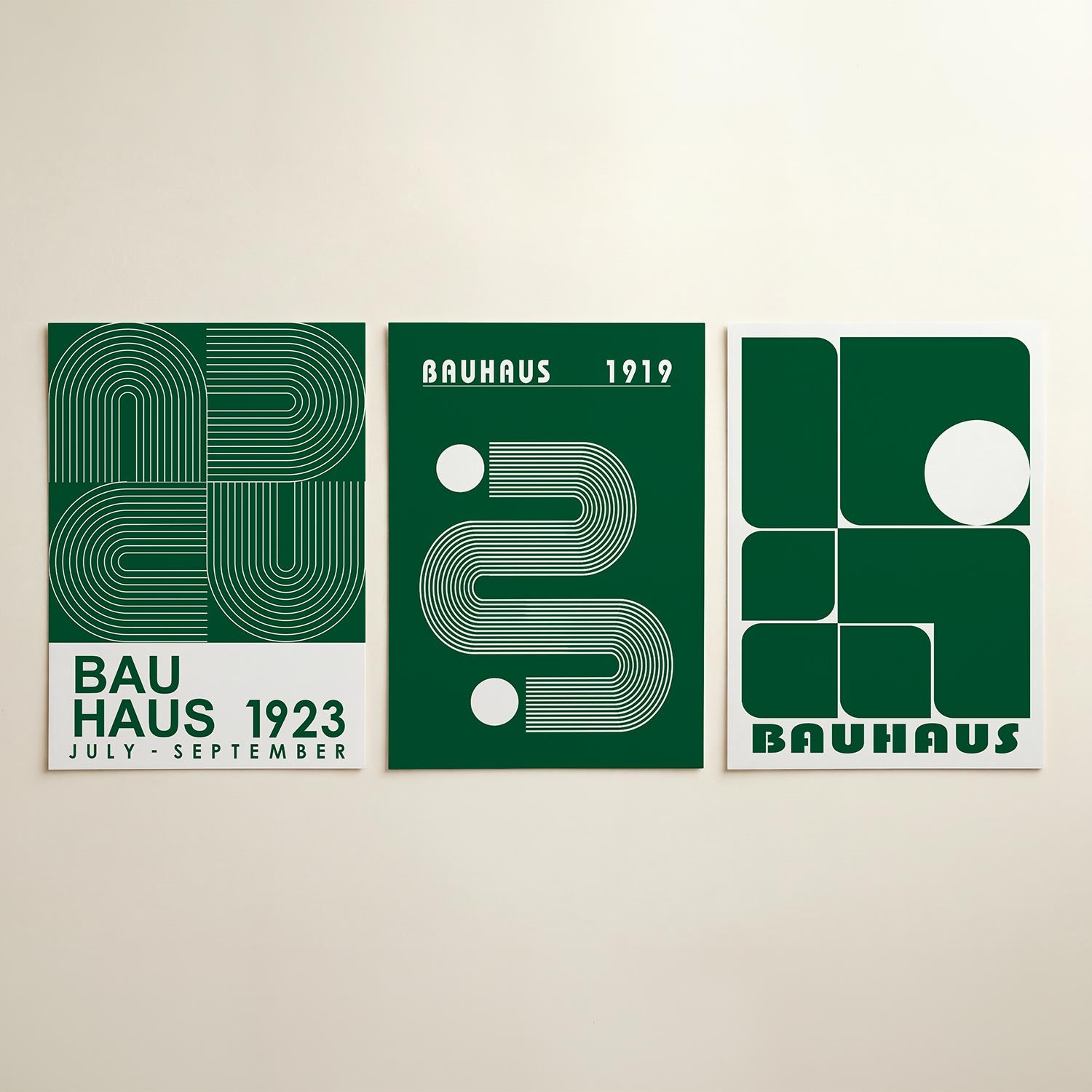 Lijnen en bogen Posterset