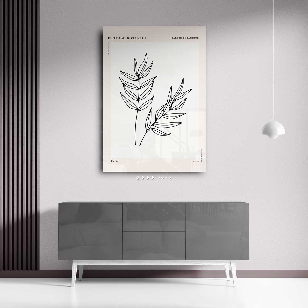 Botanische Lijntekening Poster