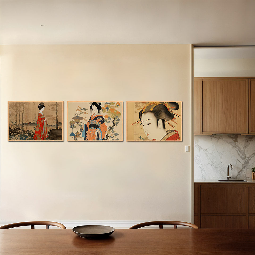 Elegante kleurharmonie Posterset