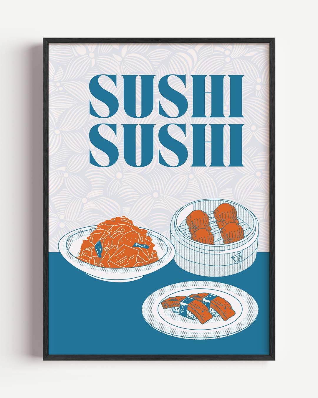 Sushi Liefde Poster-WallArtistic