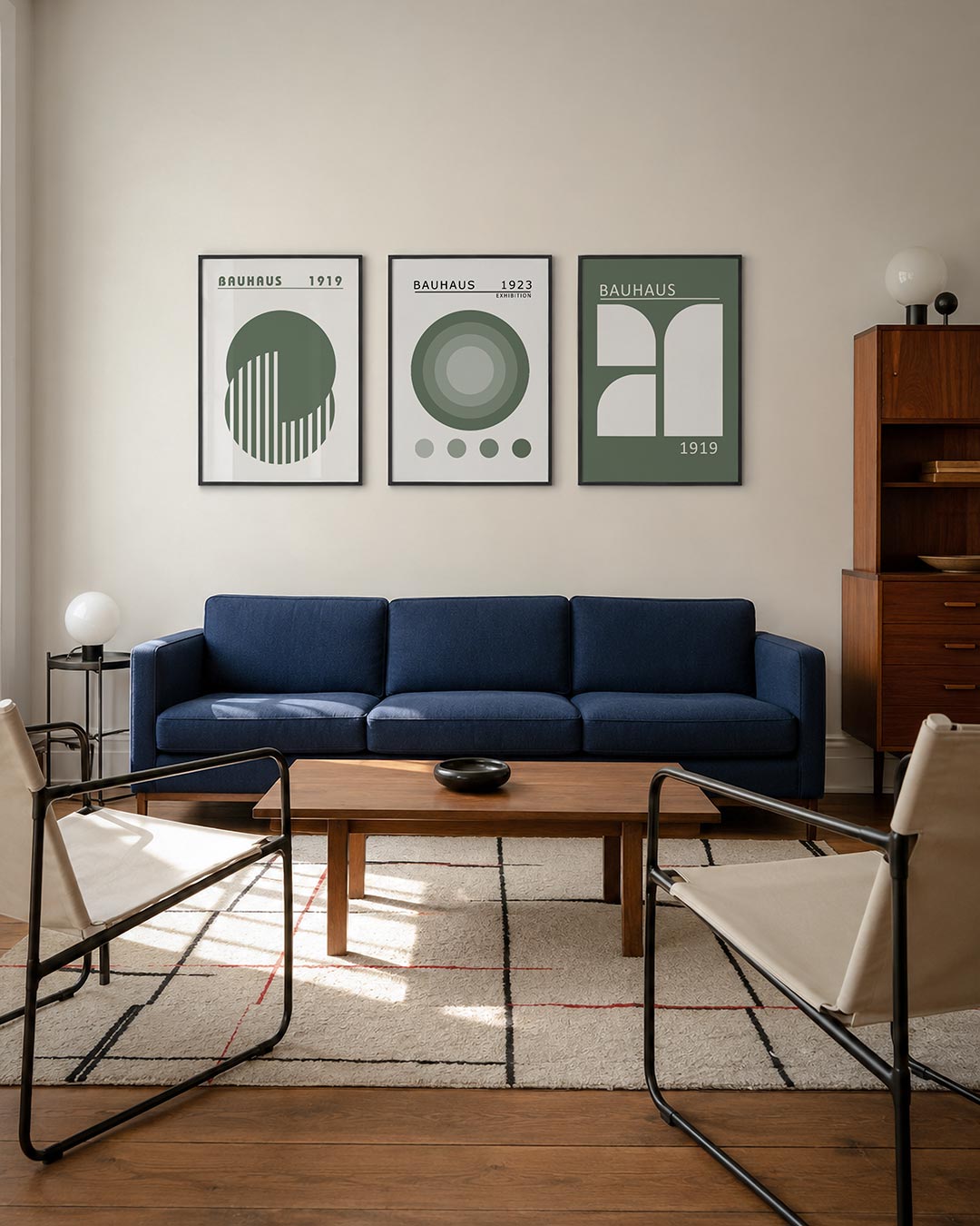 Cirkel en strepen Posterset