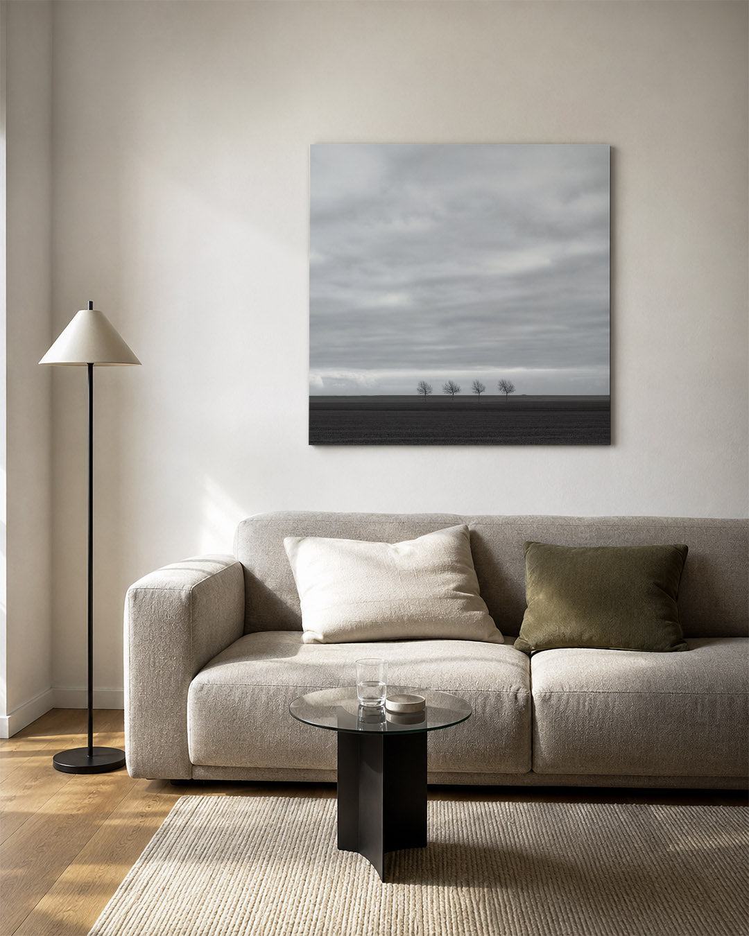 Bomenrij Kunstwerk