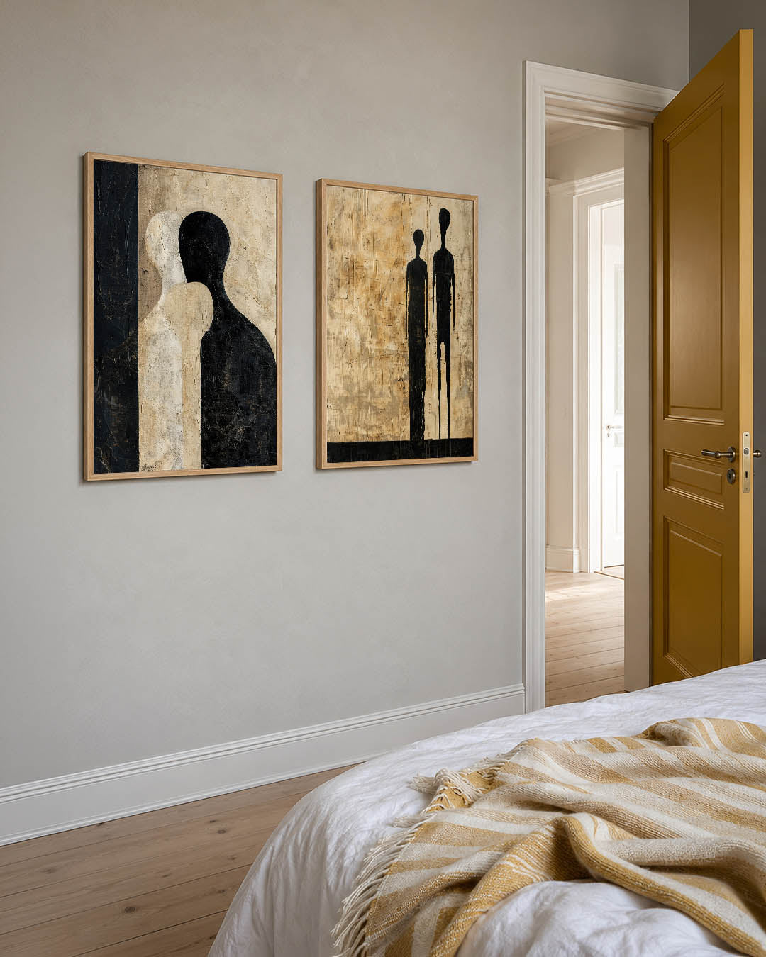 Vorm en schaduw Posterset