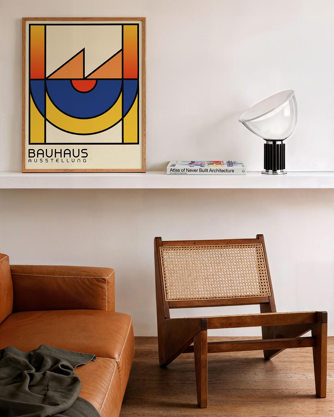 Vormen en kleurvlakken Poster