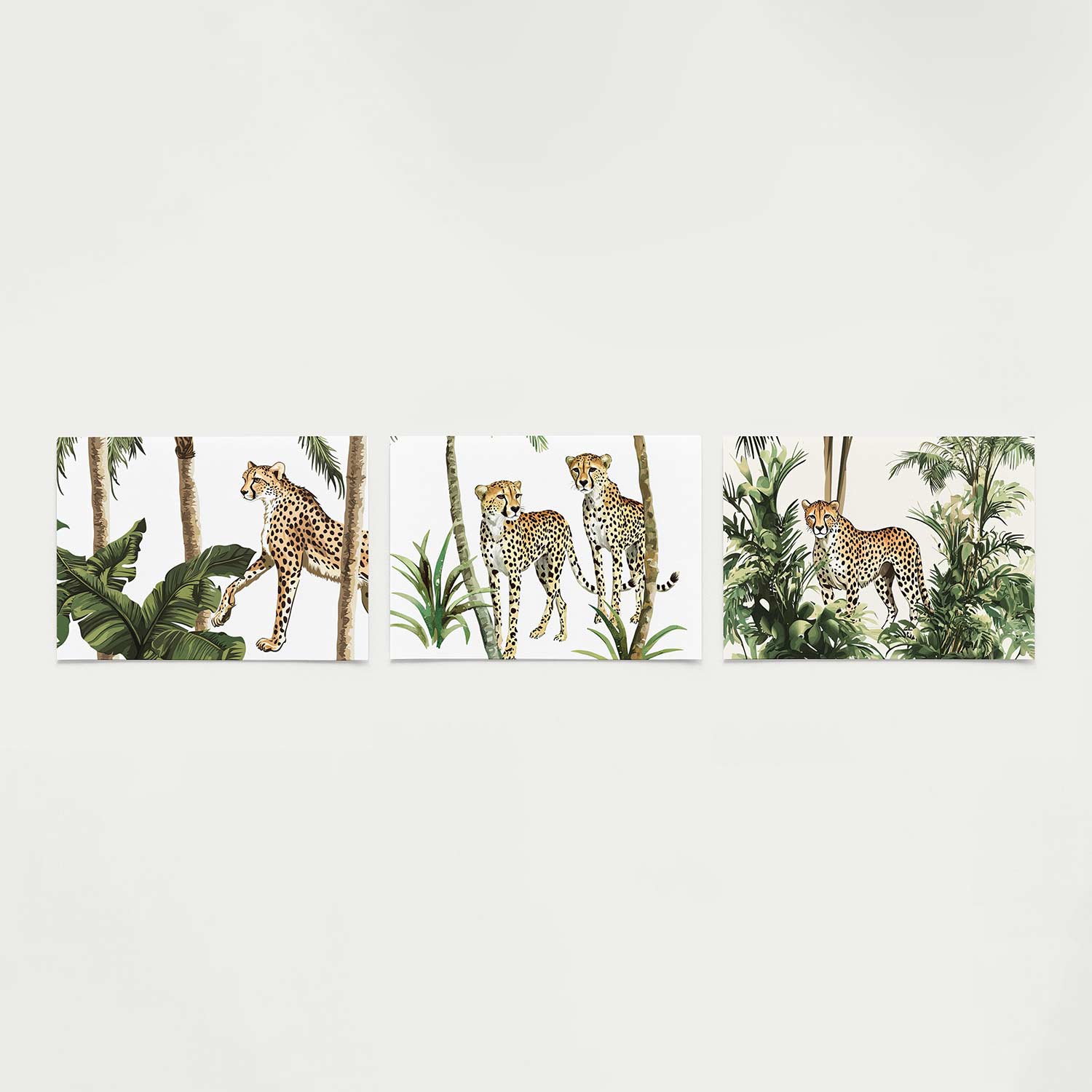Jungle elegantie Posterset